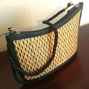 Bamboo and cotton fun handbag purse